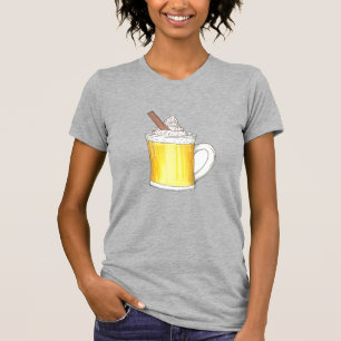 Egg Nog Eggnog Drink jul Helgdag Cocktail Tee Shirt
