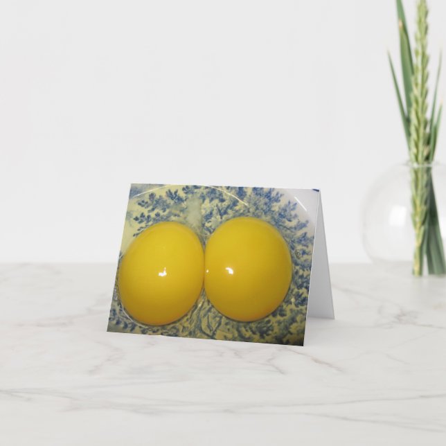 Egg Notecard Kort (Framsida)