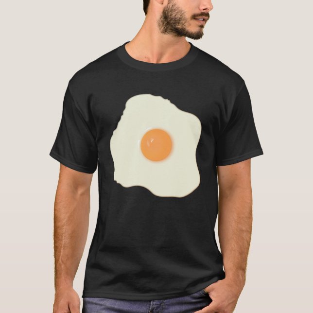 Egg Omelet Costume Halloween T Shirt (Framsida)