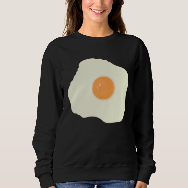 Egg Omelette Costume  Halloween T Shirt (Framsida)