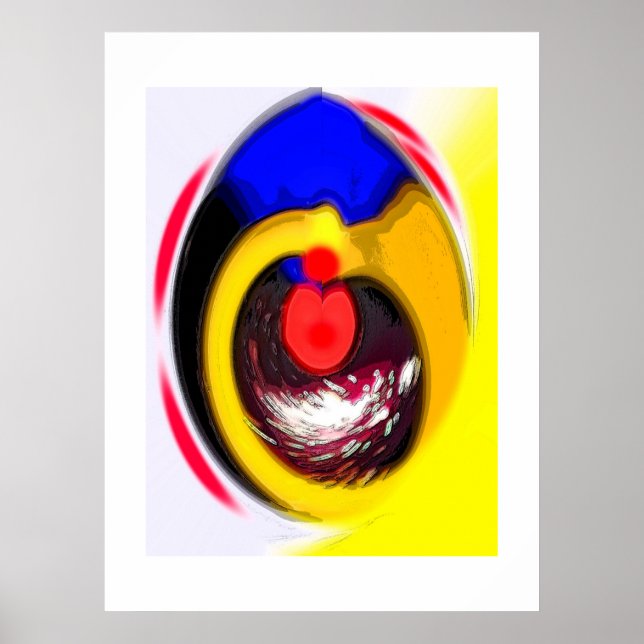 Egg överraskning art poster (Framsidan)