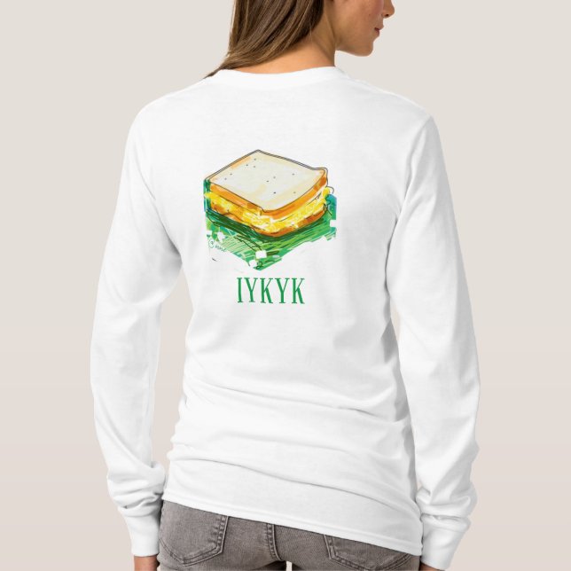 Egg Salad Sammy T Shirt (Baksida)