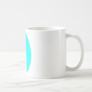 Egg Solid Cyan MUSEUM Zazzle-gåvor Kaffemugg