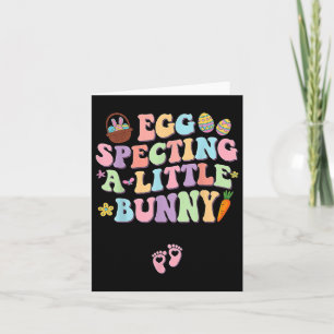 Egg Spection A Little Bunny Påsk Gravid Annou Anno Kort