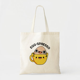 Egg-spresso Funny Egg Coffee Pun Tygkasse