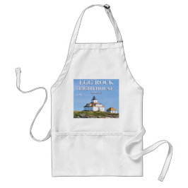 Egg Sten fyr, Pub Harbour Maine Apron Förkläde