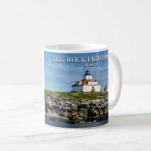 Egg Sten fyr, Pub Harbour Maine Mugg