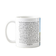 Egg Sten fyr, Pub Harbour Maine Mugg