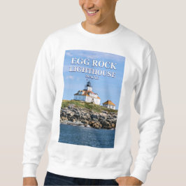 Egg Sten fyr, Pub Harbour Maine Sweatshirt