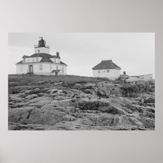 Egg Sten Light Station Poster (Framsidan)