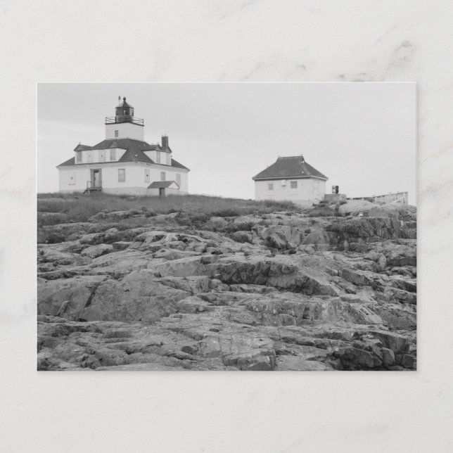 Egg Sten Light Station Vykort (Framsida)