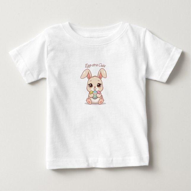 Egg-stra Cute T Shirt (Framsida)
