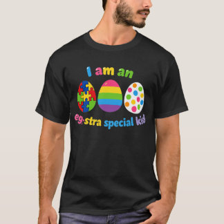 Egg-stra Kids Autism Awareness Easter Toddler Boys T Shirt