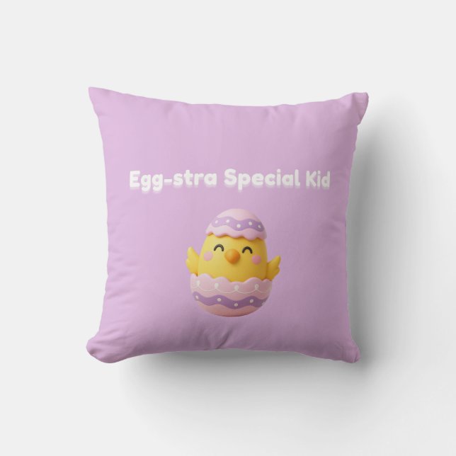 Egg-stra Special Kid Kudde (Framsida)