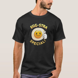 🥚 Egg-stra Speciell - Funny Cute Egg Pun T-Shirt