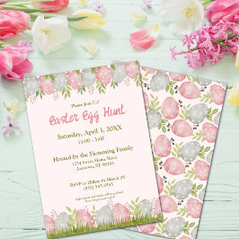 Egg-stra Sweet Anpassade Påskägg Hunt Inbjudningar