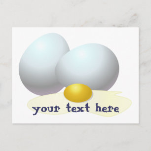 Egg-vykort Vykort
