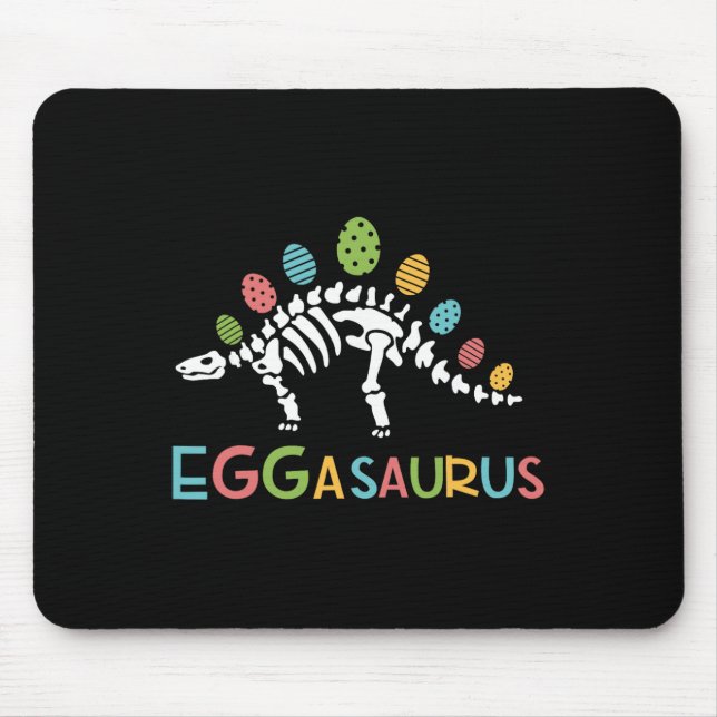 Eggasaurus Påsk Stegosaurus Dinosaurie Pojkar Barn Musmatta (Framsidan)