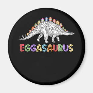 Eggasaurus Stegosaurus Egg Dinosaur Glad påsk Magnet