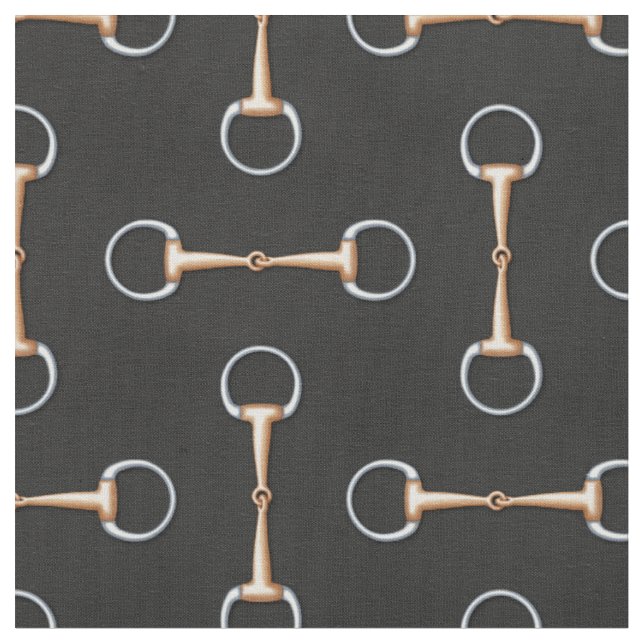 Eggbut Snaffle Bit Equestrian (liten ) Tyg (Närbild)
