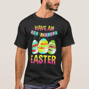 Eggcelent Påsk Pun Parody Cute T Shirt