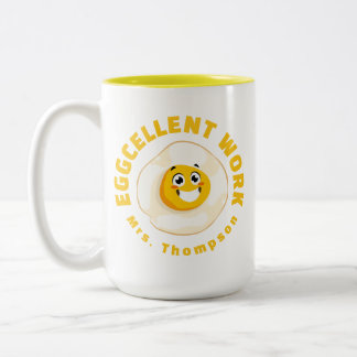 Eggcellant, Back to school, lärare i specialarbete Två-Tonad Mugg