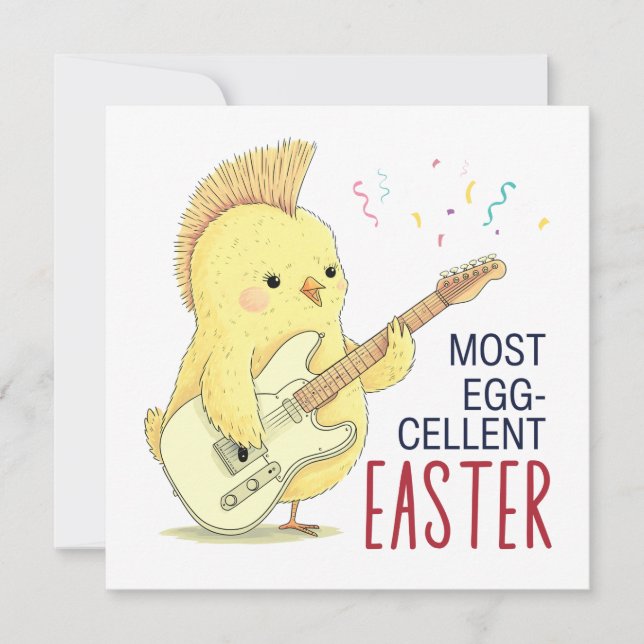 Eggcellent Påsk Julkort (Framsida)
