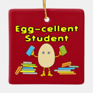 Eggcellent Student Julgransprydnad Keramik