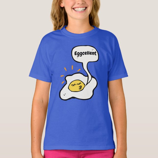 Eggcellent Sunny Side Up T-Shirt (Framsida)