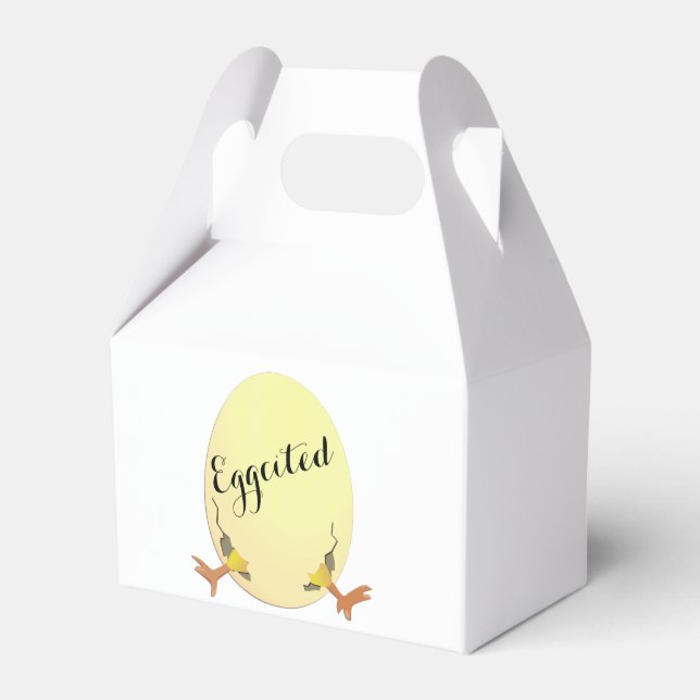 Eggcitament Lägg till Baby Namn Presentaskar (Framsidan Sidan)