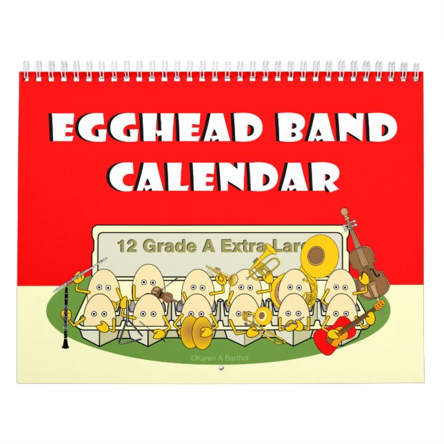 Egghead Band Kalender (Omslag)