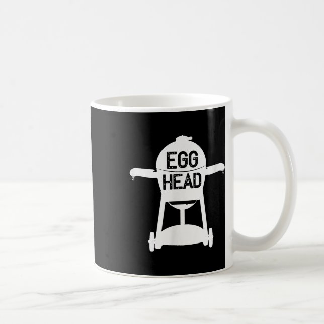 Egghead Bbq Smoker Grill Funny Gift Kaffemugg (Höger)