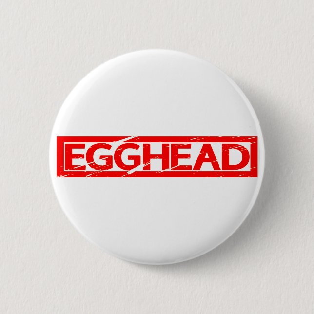Egghead Frimärke Knapp (Framsida)