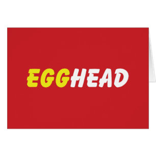 EGGHEAD GREETCARDS HÄLSNINGSKORT