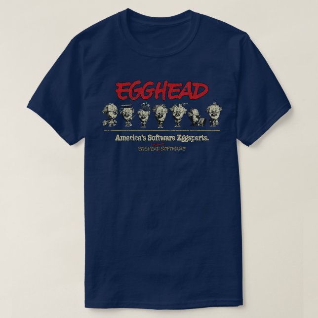 Egghead-Softwarn 1984 T Shirt (Design framsida)