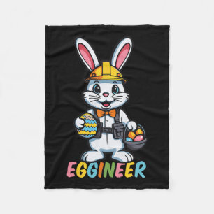 Eggineer Ingenjör Funny Påsk Day Manar Women Easte Fleecefilt