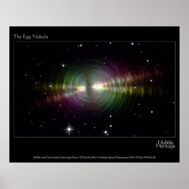 EggNebula-2003-09a Poster (Framsidan)