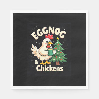 Eggnog & Chickens Pappersservett
