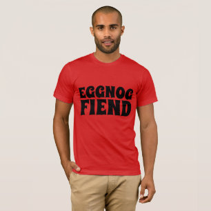 EGGNOG FIEND Lundnyare jul T-Shirts