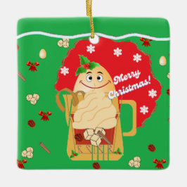 Eggnog Ornaments 2024 Kriyas Collection Julgransprydnad Keramik