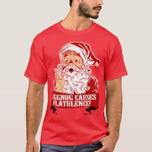 Eggnog orsakar Flatulence T-shirt