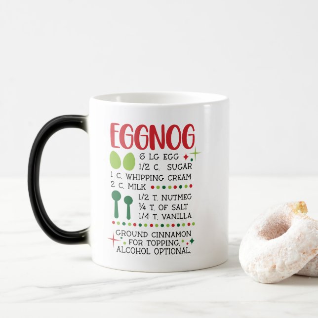 Eggnog Recipe Mugg (Med munk)