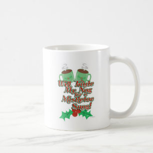 Eggnog Snog Cheeky Roligt Helgdag Slogan Kaffemugg