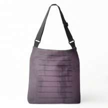 Eggplant Abstrakt Crossbody Tote Bag