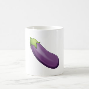 Eggplant - Emoji Kaffemugg