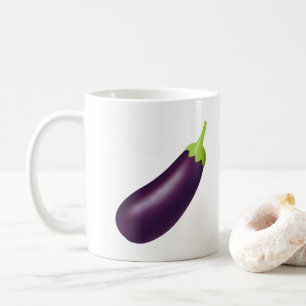Eggplant Emoji Kaffemugg