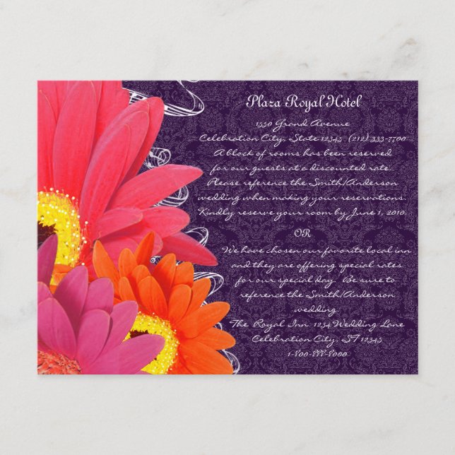 Eggplant Gerber Tilläggskort (Framsida)