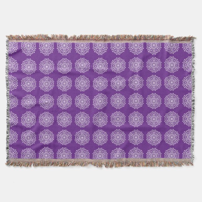 Eggplant Mandala Mysfilt (Framsidan)