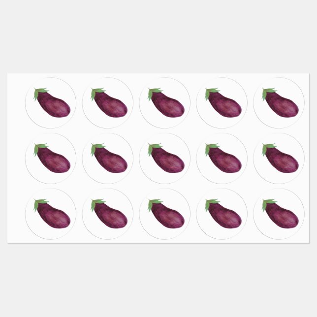 Eggplant Stickers (Ark)