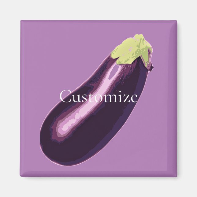 Eggplant Thunder_Cove Magnet (Framsidan)